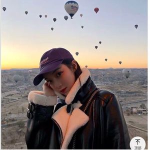 Jacket with artificial fur